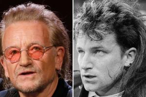 Bono bereut Vokuhila-Frisur beim Live-Aid-Benefizkonzert 1985