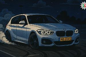 Symbolbild: Polizei Oberhausen / ChatGPT, OpenAI - Kennzeichen ist frei erfunden