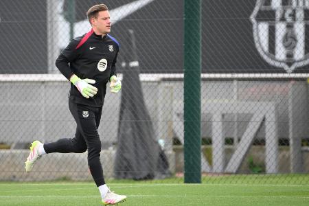 Bei Barca-Auftakt: Ter Stegen allein im Kraftraum Bei Barca-Auftakt: Ter Stegen allein im Kraftraum