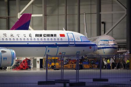Ein Flugzeug von Air China. (Archivbild)