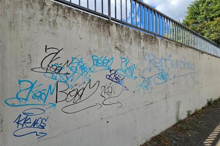 Festgestellte Graffitis in Kottenheim. Festgestellte Graffitis in Kottenheim.