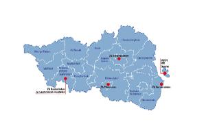 Zuständigkeitsbereiche der Zollämter
Quelle: Zollverwaltung