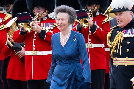 Prinzessin Anne bekommt erste eigene Münze Prinzessin Anne bekommt erste eigene Münze