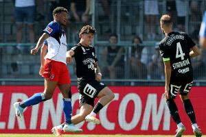 Glatzel trifft spät: HSV verliert in Graz