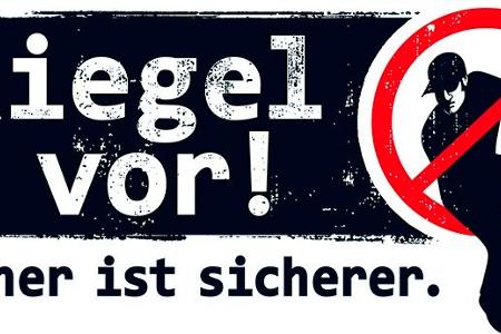Symbolbild zur Kampagne Riegel vor. Symbolbild zur Kampagne Riegel vor.