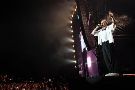 Der US-Rapper Macklemore spielt auf dem Deichbrand-Festival in Nordholz. 