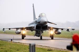 Der Eurofighter wurde gemeinsam von Deutschland, Großbritannien, Spanien und Italien entwickelt. (Symbolfoto)