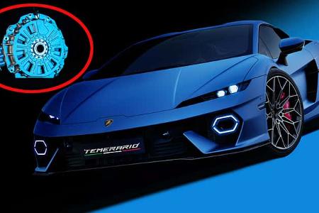 Lamborghini Temerario YASA Elektromotor