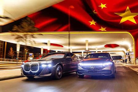 BMW i7, Mercedes EQS