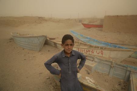 Besonders trocken ist es in der iranischen Provinz Sistan und Belutschistan, die an Afghanistan und Pakistan grenzt. (Archivbild) Besonders trocken ist es in der iranischen Provinz Sistan und Belutschistan, die an Afghanistan und Pakistan grenzt. (Archivbild)