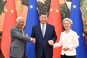 Bei den Gesprächen mit China war Handel ein wichtiges Thema. 