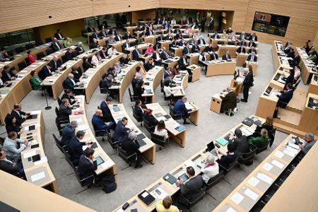 Der Landtag von Baden-Württemberg.