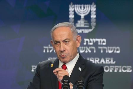 Der israelische Regierungschef Benjamin Netanjahu hat die Ankündigung von Frankreichs Präsident Emmanuel Macron über eine Anerkennung Palästinas als Staat scharf verurteilt. (Archivfoto)
