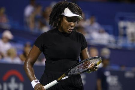 Williams verliert bei Comeback im Achtelfinale von Washington
