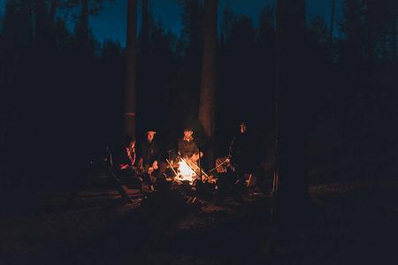 Wildcampen Deutschland Zelt