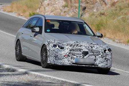 Erlkönig Mercedes C-Klasse T-Modell
