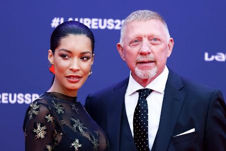 Boris Becker tritt mit Ehefrau Lilian in Werbespot auf Boris Becker tritt mit Ehefrau Lilian in Werbespot auf