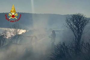 Seit frühen Nachmittag ist die Feuerwehr im Einsatz. 