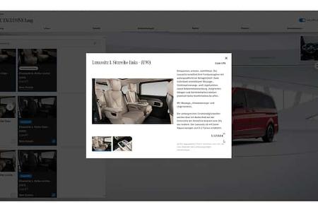 Mercedes V300d 4Matic Lang Exclusive AMG Line Konfigurator (2025)