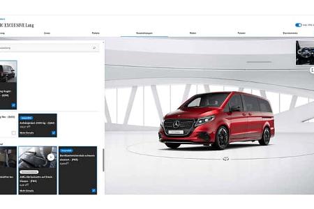 Mercedes V300d 4Matic Lang Exclusive AMG Line Konfigurator (2025)
